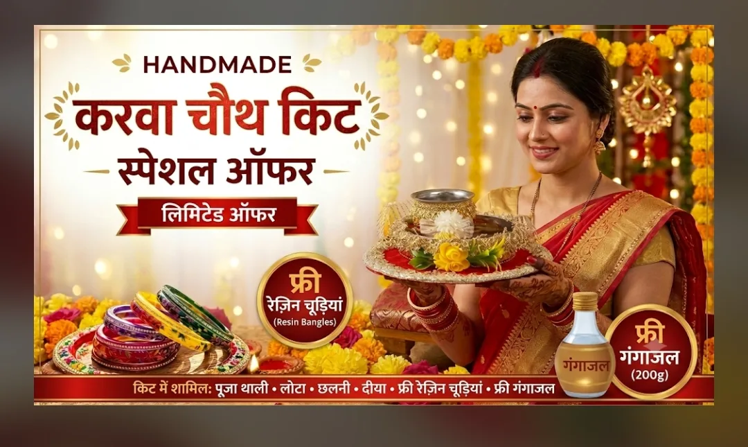 Karva chauth special hand made kit — 7