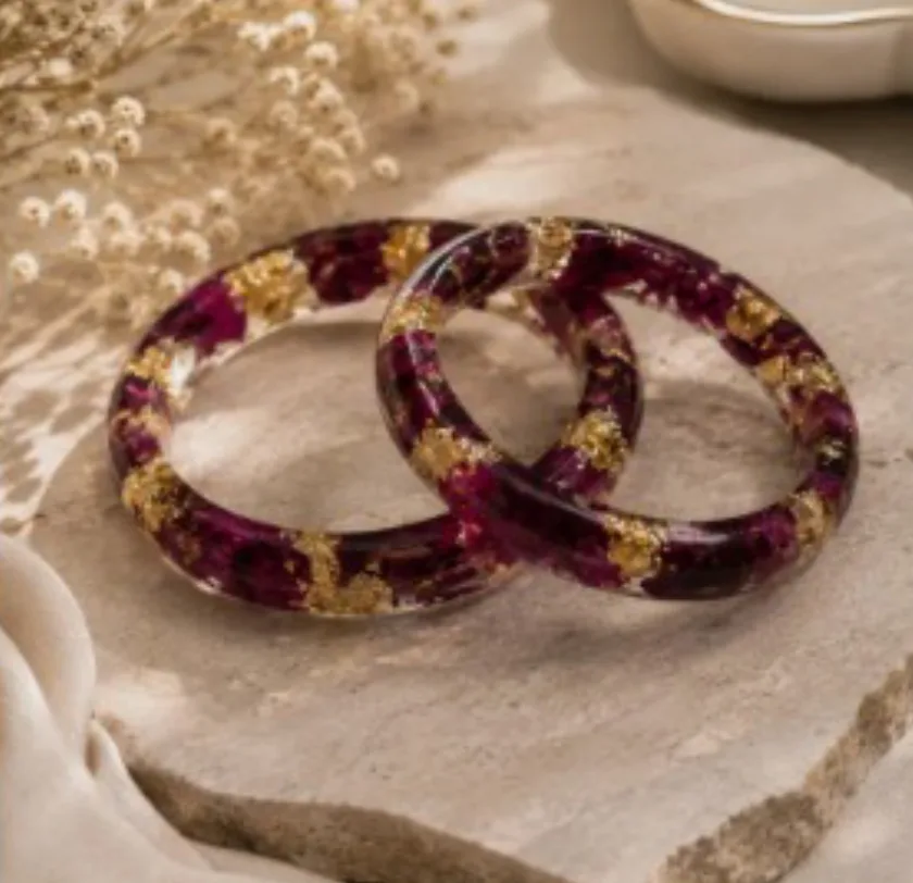 Hand made resin bangels  2.0 — 2